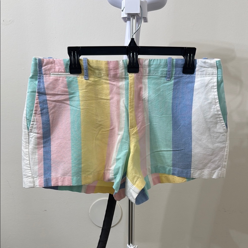 Ralph Lauren Pink and Yellow Bermuda Shorts